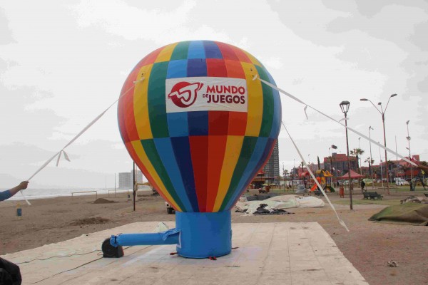 Globo Publicitario - Mundo de Juegos